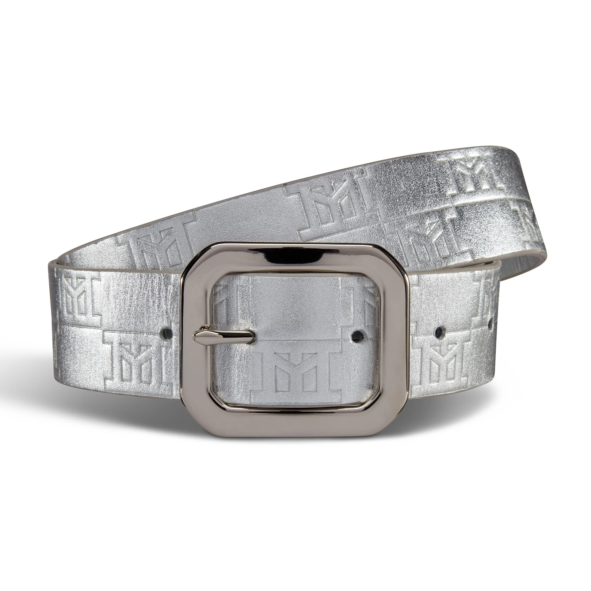 Full Grain Classic Belt with Brushed Gold Buckle — Lidia May